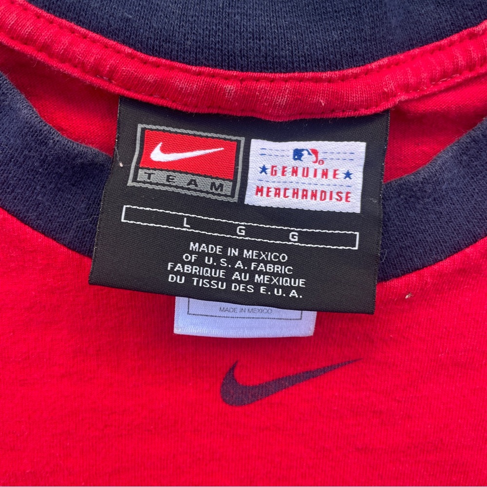 Nike Los Angeles Angels Center Check Tee Shirt Size Men’s Size Large Vintage - Picture 3 of 7